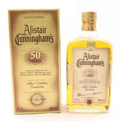 Alistair Cunningham’s 50 Years 75cl