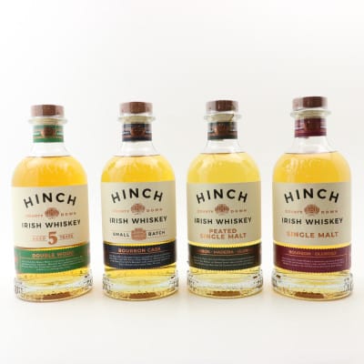Hinch Irish Whiskey Collection 4 x 70cl
