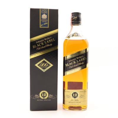 Johnnie Walker 12 Year Old Black Label 500 Years Of Whisky Distilling