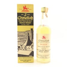 CLYNELISH 5 YEAR OLD AINSLIE  HEILBRON CIRCA 1980S 75CL