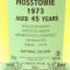Mosstowie 1973 45 Year Old Signatory 30th Anniversary