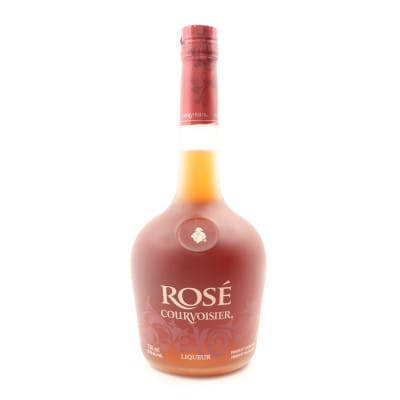 Courvoisier Rosé Liqueur, 18% whisky bottle
