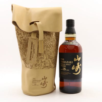 Yamazaki 18 Year Old In Bill Amberg Leather Bag
