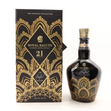 CHIVAS ROYAL SALUTE 21 YEAR OLD HARRIS REED EDITION II GOLD FLAGON