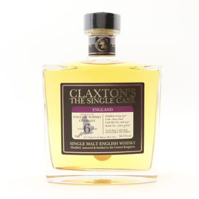 English Whisky Co 2011 6 Year Old Claxton’s