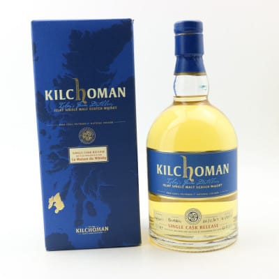 Kilchoman 3 Year Old, Bourbon Cask, Cask #114, 2010, 62.2% whisky bottle