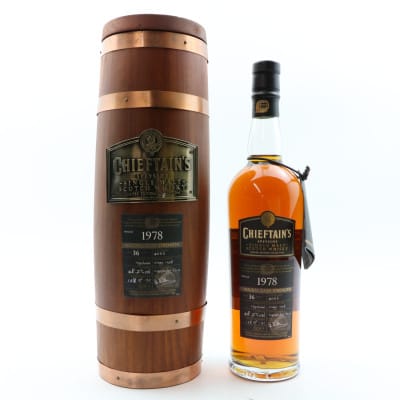 Speyside Single Malt 1978 36 Year Old Chieftain’s