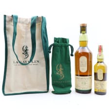 LAGAVULIN 12 YEAR OLD HAND FILLED BATCH 1  LAGAVULIN 2016 7 YEAR OLD SINGLE CASK 707348 1 X 70CL 1 X 20CL