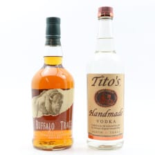 BUFFALO TRACE  TITOS HANDMADE TEXAS VODKA 2 X 70CL