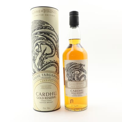 Cardhu Gold Reserve Game Of Thrones ‘House Targaryen'