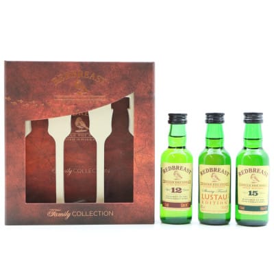 Redbreast Family Collection 3 x 5cl