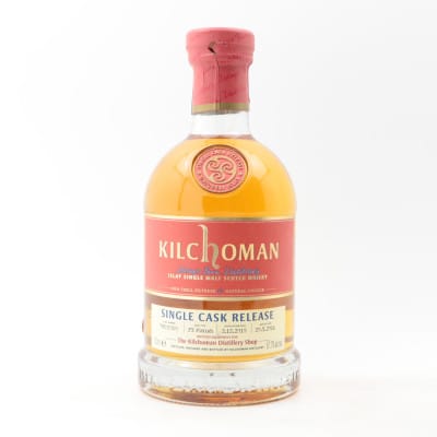Kilchoman Single Cask Release 6 Year Old, Sherry Cask, Cask #785/2010, 2016, 57.7% whisky bottle
