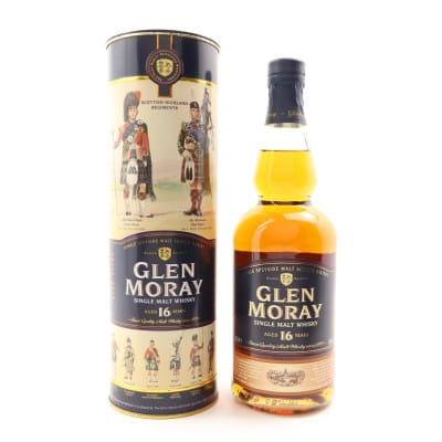 Glen Moray 16 Year Old Highland Regiments