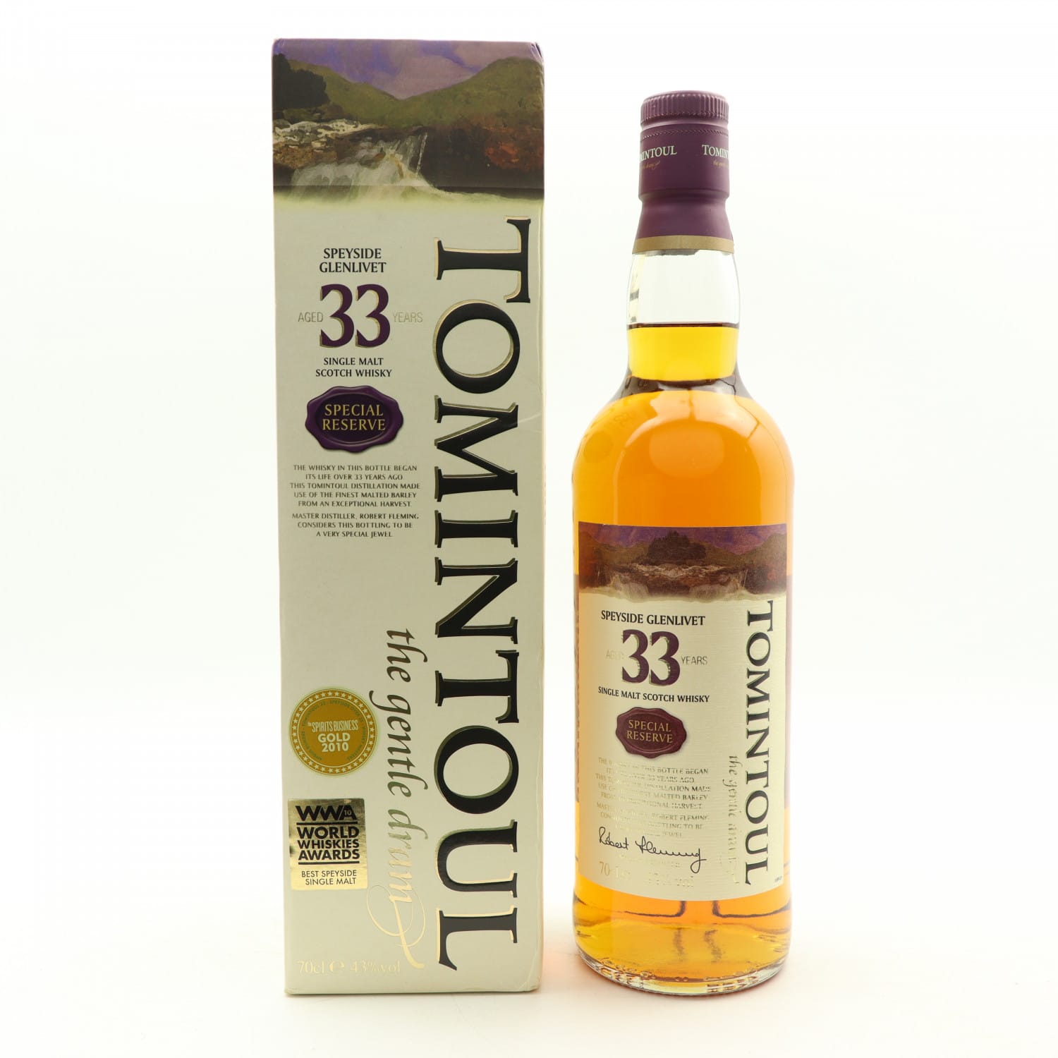 Tomintoul 33 Year Old Special Reserve The 143rd Auction Scotch Whisky Auctions