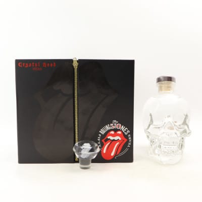 Crystal Head Vodka Rolling Stones 50th Anniversary Set With Album