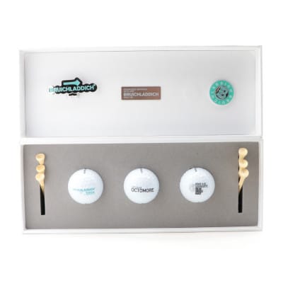 Bruichladdich Golf Ball & Accessories Set whisky bottle