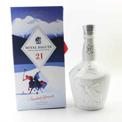 Chivas Royal Salute 21 Year Old Snow Polo Edition