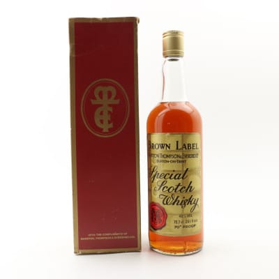 Brown Label Special Scotch Whisky 26 2/3 FL OZ