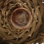 Navy Rum 1 Gallon In Wicker Basket