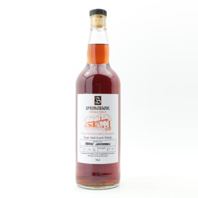 Springbank Hand Filled Distillery Exclusive