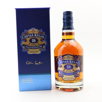 Chivas Regal 18 Year Old Gold Signature