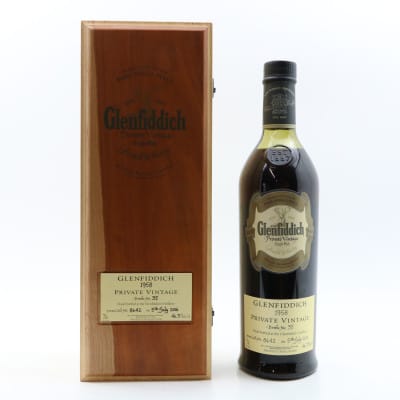 Glenfiddich 1958 Private Vintage Single Cask #8642