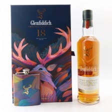 Glenfiddich 18 Small Limited Edition With Hipflask