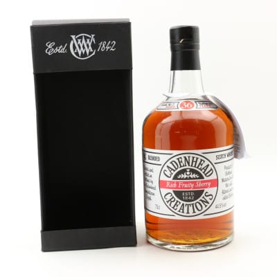 Cadenhead’s Creations Rich Fruity Sherry 36 Year Old Batch #2