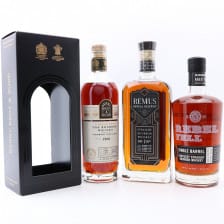 Remus Repeal Reserve Bourbon Rebel Yell 10 Single Barrel 5043541 Ironroot 2018 Single Cask 506 Berry Bros Rudd 2 X 1 X 70cl
