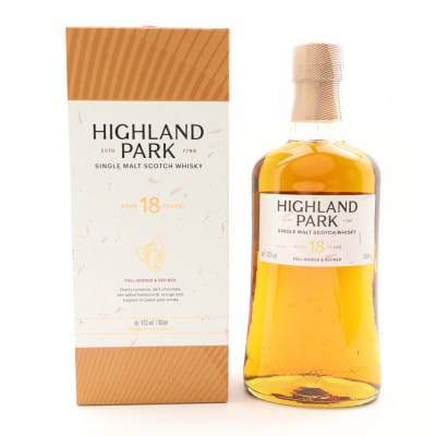 Highland Park 18 Year Old, Sherry Cask, 43%, 70cl whisky bottle
