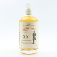 BOWMORE 1997 25 YEAR OLD THE WHISKY BARON EXPORT LABEL