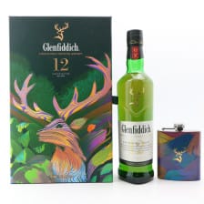 Glenfiddich 12 Santtu Mustonen Limited Edition With Hip Flask