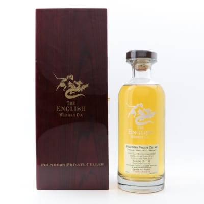 English Whisky Co 2007 Single Cask #116 Founders Private Cellar