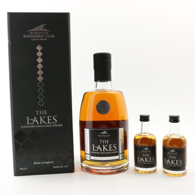 The Lakes Distillery Founders’ Club Sixth Release With 2 x Matching Minis