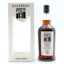 KILKERRAN 2004 15 YEAR OLD GLENGYLE DISTILLERY 15TH ANNIVERSARY SINGLE CASK