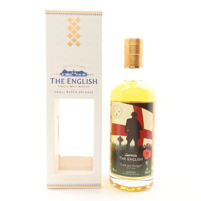English Whisky Co Lest We Forget