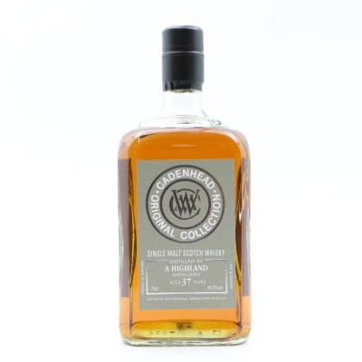 A Highland Distillery 37 Year Old Cadenhead’s
