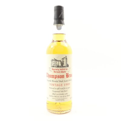 Side-Burn 1989 35 Year Old Thompson Bros for Dornoch Castle