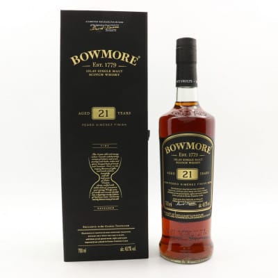 Bowmore 21 Year Old Pedro Ximenez Finish Travel Exclusive
