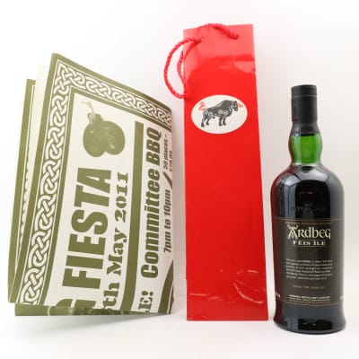 Ardbeg 1998 Feis Ile 2011 With Poster & Bag
