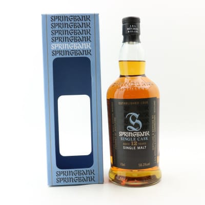 Springbank 2003 12 Year Old Single Cask For UK Customers