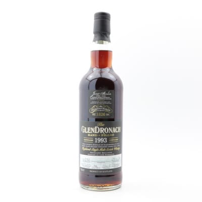 Glendronach Hand Filled Cask #2450, 1993, 54.1% whisky bottle