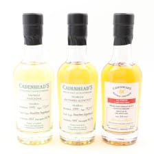 Aultmore Glenlivet 16 Knockdhu 11 Ord 14 Cadenhead S 3 X 20cl