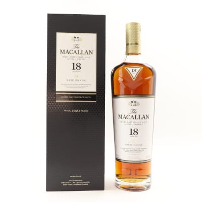 Macallan 18 Year Old Sherry Oak 2023 Release