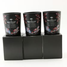 Macallan Distil Ur World Mexico Edition Candle Holders X 3