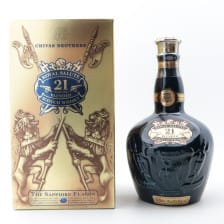 CHIVAS ROYAL SALUTE 21 YEAR OLD SAPPHIRE FLAGON