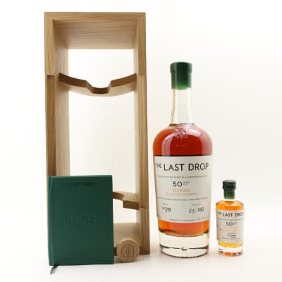 Blended Scotch 50 Year Old The Last Drop Release No.29 With Matching Mini 5cl