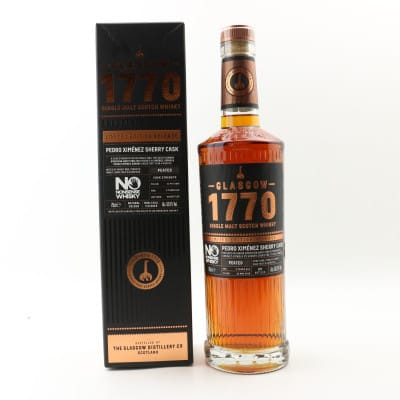 Glasgow Distillery 1770 2018 5 Year Old PX Cask For No Nonsense Whisky