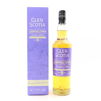 Glen Scotia 9 Year Old Unpeated Fino Finish Campbeltown Malts Festival 2024
