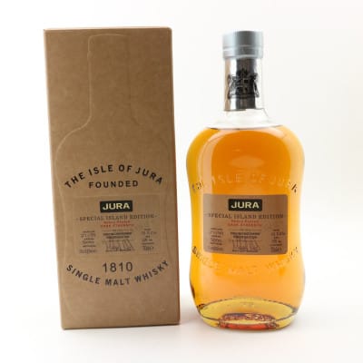 Jura Special Island Edition Heavy Peated 7 Year Old, Cask #5000, 2006, 58.4% whisky bottle